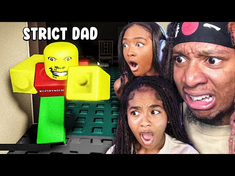 STRICT DAD AINT PLAYING NO GAMES ON ROBLOX