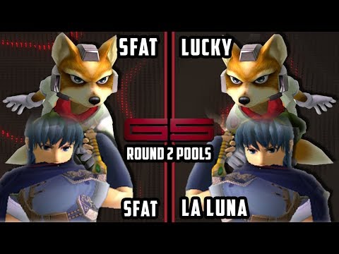 GENESIS 5 SSBM - DIG | Lucky & MSF | La Luna VS CLG. SFAT & CLG.PewPewU - Smash Melee Doubles