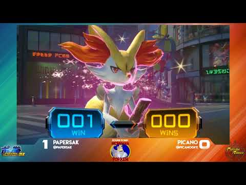 PaperSak (Braixen) vs Picano (Aegislash/Weavile)  Pokken at LWG 2-20-18