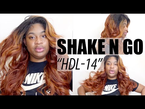 Freetress Equal HD Illusion Half Up Lace Frontal Wig - HDL-14 |EBONYLINE.COM