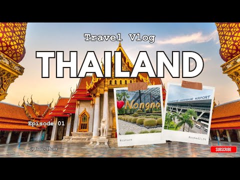 Thailand Tour එක | Thailand Travel Vlog - Day 01 | Nong Nooch Village