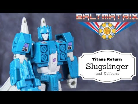VIDEO REIVEW: Transformers Titans Return Slugslinger