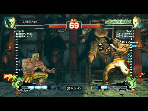SSF4 AE: AFG (Sagat) vs robin01 (Abel) - Ranked Match (720p HD)