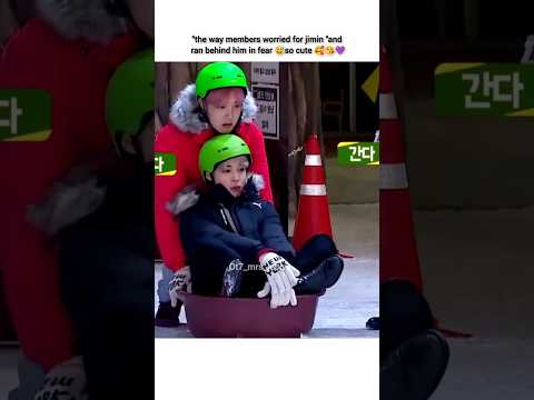 𝙏𝙝𝙚 𝙬𝙖𝙮 𝙢𝙚𝙢𝙗𝙚𝙧𝙨 𝙬𝙤𝙧𝙧𝙞𝙚𝙙 𝙛𝙤𝙧 𝙟𝙞𝙢𝙞𝙣 😲𝙨𝙤 𝙘𝙪𝙩𝙚 🥰😂💜#ot7 #btsarmy #jimin #bts #trending #ytshorts