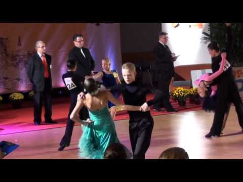Latvia Open 2011 Junior I LA Ralfs Plasunovs   Viviana Sturite 1 8fin pasodoble