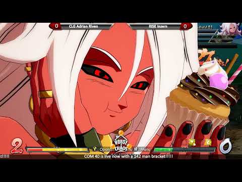 DBFZ [PC] | COM 40 | CLG Adrian Riven vs RISE Inzem | League of Legends vs Gears of War!!!