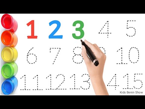 Learn to count, One two three, 123 Numbers, 123,1 to 100 counting, abc, a to z alphabet - 05
