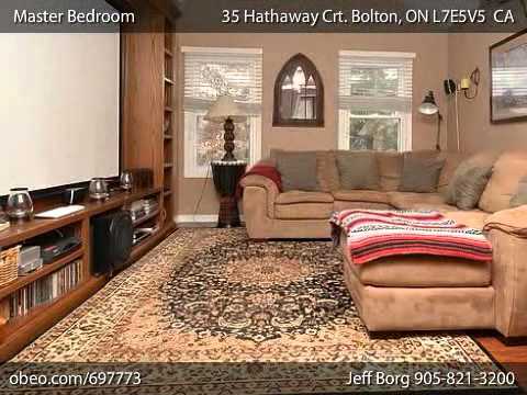 35 Hathaway Crt. Bolton ON L7E5V5