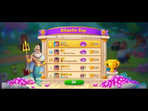 Fishdom Atlantis Cup First Place September 13 2023