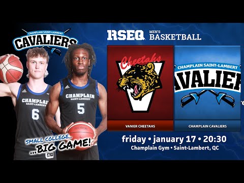 RSEQ Basketball masculin 🏀 Vanier @ Ch.-St-Lambert [2025-01-17]