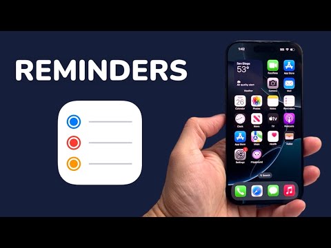How To Use Reminders App on iPhone