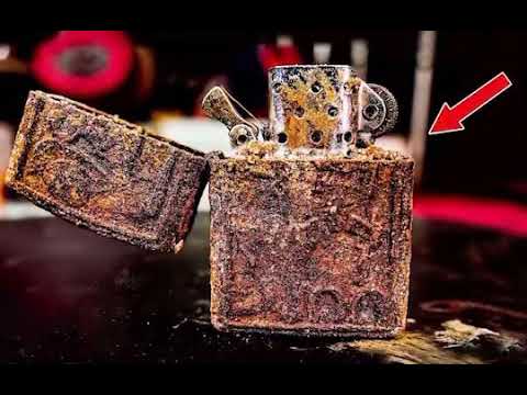 Restoring zippo ( реставрация zippo)