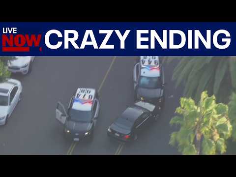 Video | POLICE CHASE: Women takes LAPD on wild chase, crazy ending