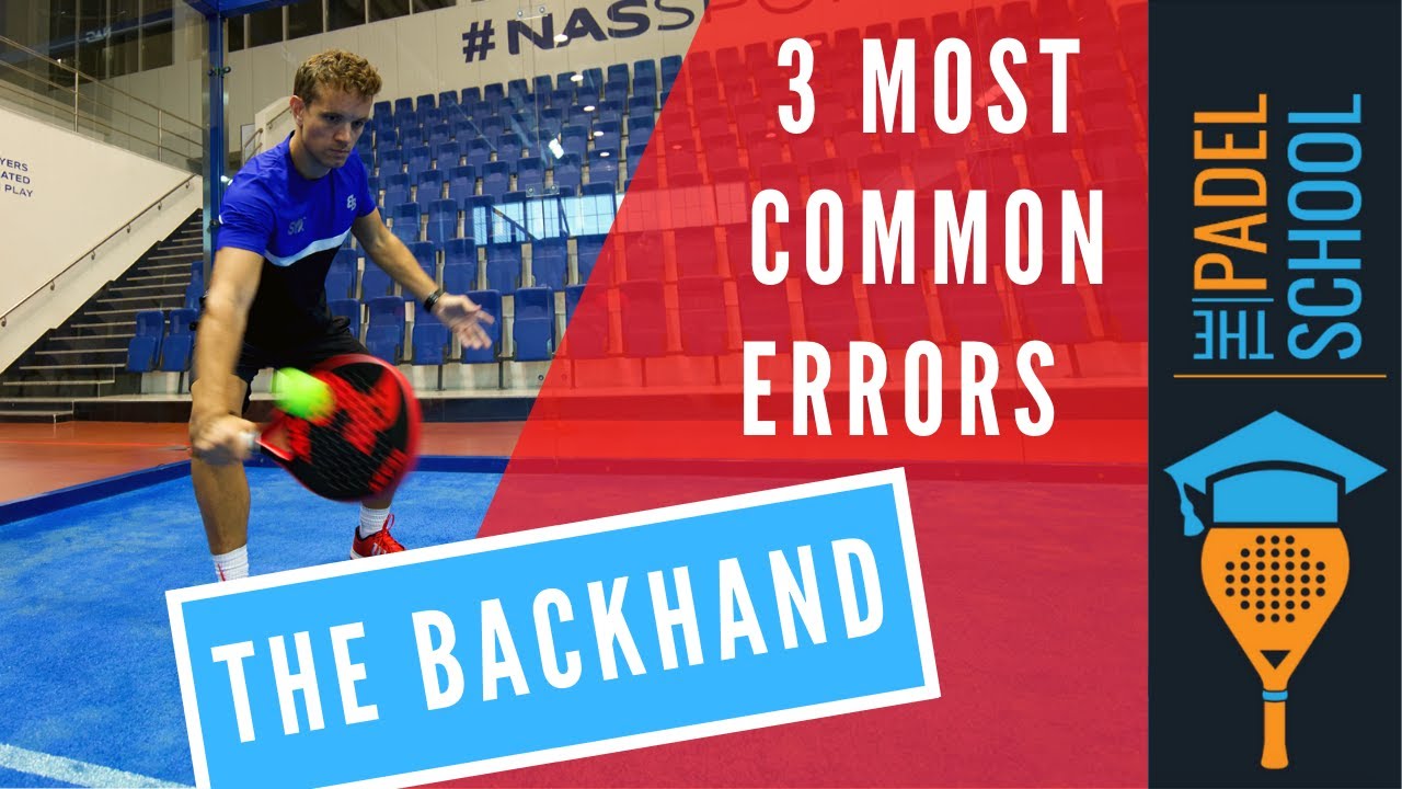 Backhand technique: hand use and contact point