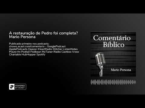 Was Pedro's restoration complete? Mario Persona