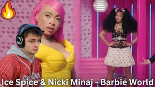 College Student Reacts To Nicki Minaj & Ice Spice – Barbie World (with Aqua) [Official Music Video]