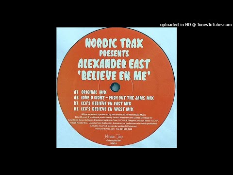 Alexander East | Love U Right (Push Out The Jams Mix)