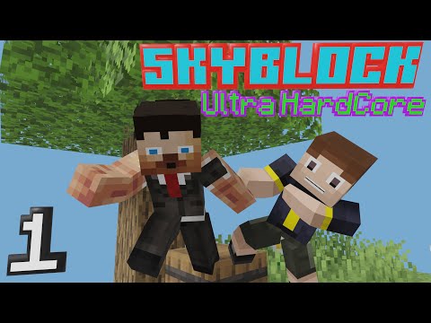 Minecraft Skyblock, But It's Ultra Hardcore - Episode 1