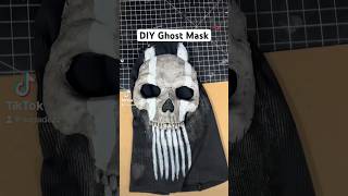 DIY Ghost Mask #callofduty #cod #craft