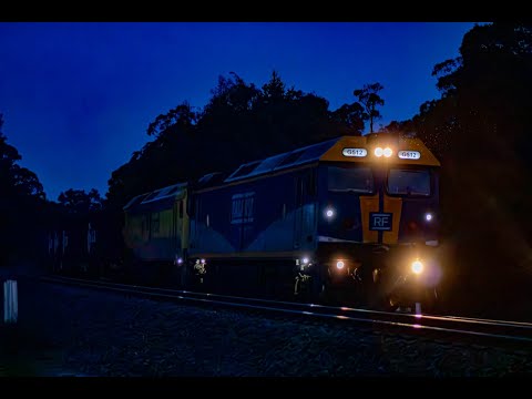 QUBE's G512 and G521 on a evening run down Warrenheip Bank with 9173 to Ultima- 22/8/23