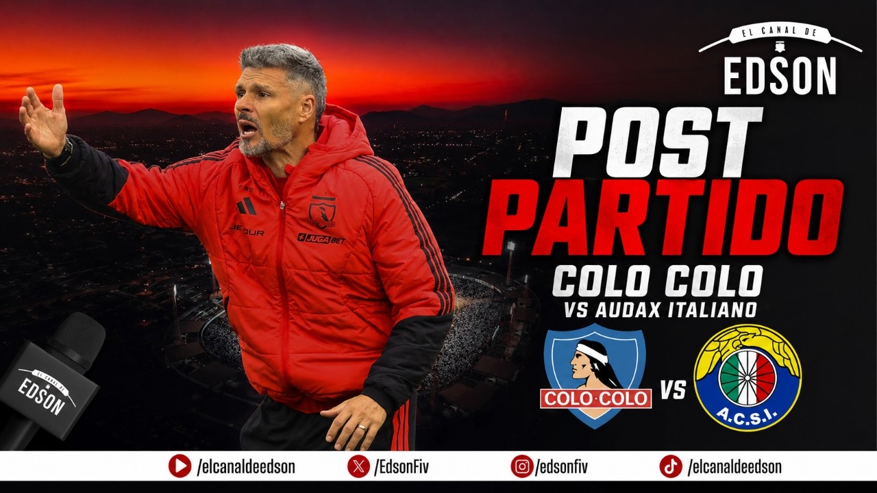 ⚪⚫ POST PARTIDO: COLO COLO VS AUDAX ITALIANO EN VIVO DESDE EL MONUMENTAL ⚫⚪
