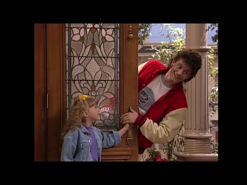Full House - Steve (Kirk Cameron) arrives at the Tanner House