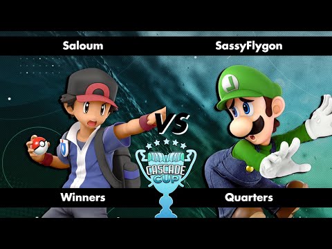 Saloum (Pokemon Trainer) vs SassyFlygon (Luigi) - Cascade Cup - Ultimate Singles - Winners Quarters