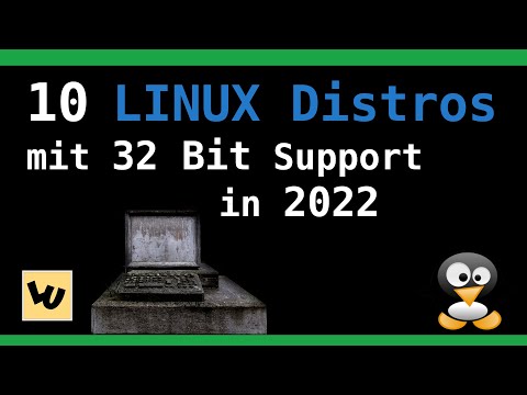 10 Linux Distributionen mit 32-BIT Support im Jahr 2022!