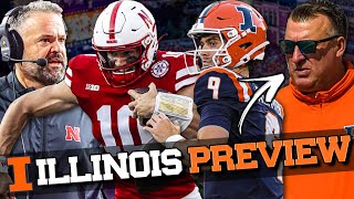 Why Nebraska WILL Get Back To .500 vs Illinois Fighting Illini | Full Game Preview