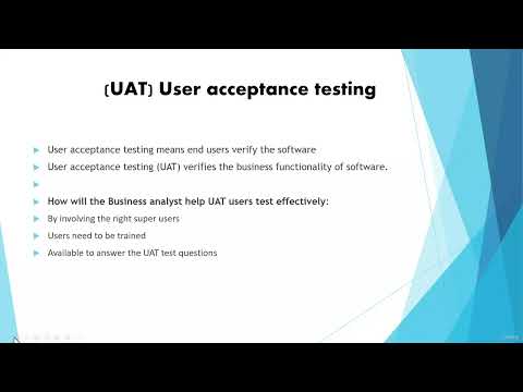 User Acceptance Testing