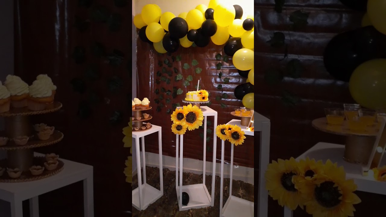 Cumpleaños Decoración De Girasol