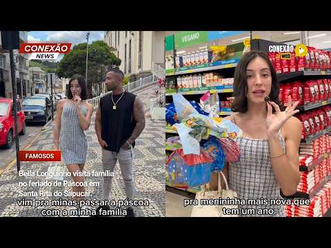 Vídeo: Bella Longuinho visita família no feriado de Páscoa em Santa Rita do Sapucaí.