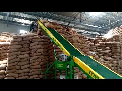 Double Stage Truck Loading Conveyor