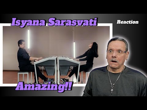Isyana Sarasvati - UNLOCK THE KEY (Electone Version ft. Kenan Loui) | First Time Reaction