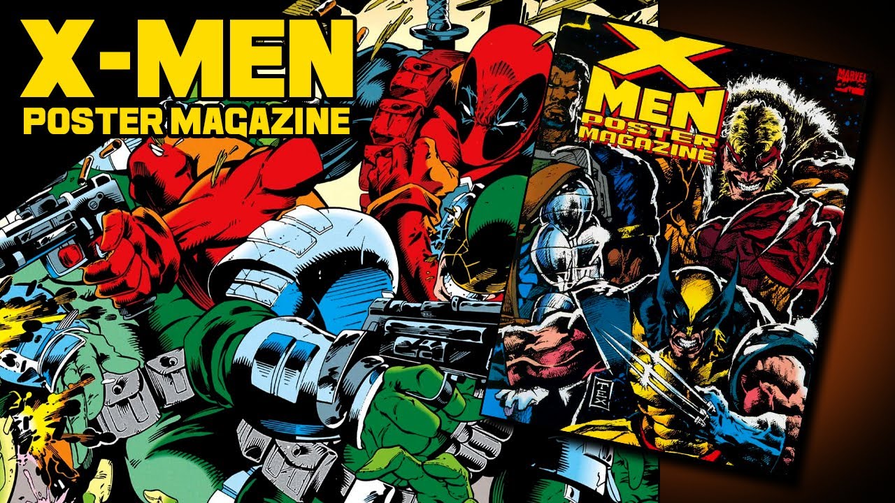 ART FOR INSPIRATION - 1993 X-MEN Poster Magazine