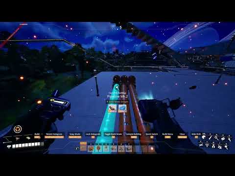 Curved belts and pipes, and straight pipes!  - Satisfactory 1.1 Experimental