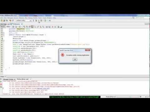 JavaFX Video Response with Error