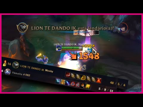 RENGAR & YUUMI *DIVERSÃO* COMPILAÇÃO DE IK NO URF