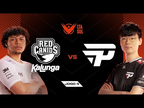 RED x PAIN (Jogo 4) | LTA Sul 2025 - Etapa 3 | RED Canids Kalunga x paiN Gaming | Md5