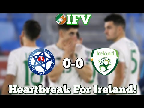 Slovakia 0-0 Ireland | Euro 2020 Play-Off | Heartbreak For The Irish! |