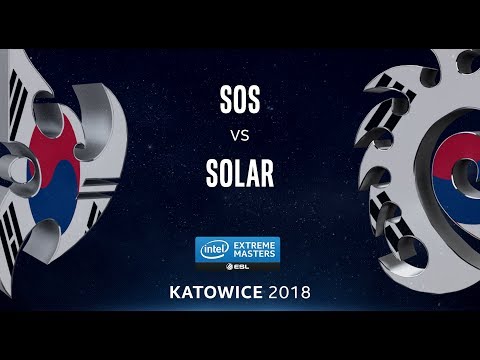 StarCraft 2 - sOs vs. Solar (PvZ) - IEM Katowice 2018 - Korean Qualifier #2