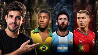 Escolhi o MAIOR jogador da história de CADA SELEÇÃO!