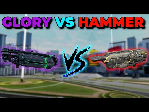 WR - Glory (Buff) vs Hammer - Which Shotgun Is Better | War Robots Comparison