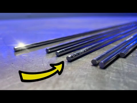 Why I only use 1/8" Tig Welding rod....