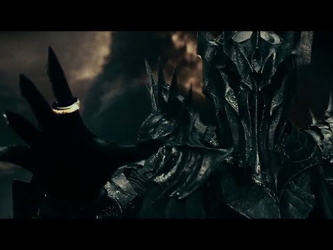 The Lord of The Rings - the first battle ( the defeat of sauron ) and the fate  of the ring
