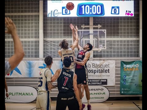 Sandá Club Bàsquet L`Hospitalet vs UE Sant Cugat