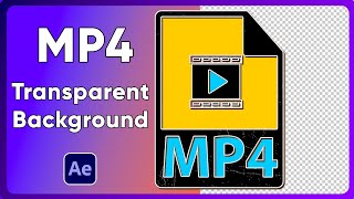 How to Export Video in After Effects Ep16 (MP4 & Transparent Background)
