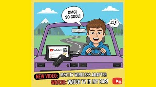 MSXTTLY V-STREAM WIRELESS ADAPTER CARPLAY & ANDROID AUTO