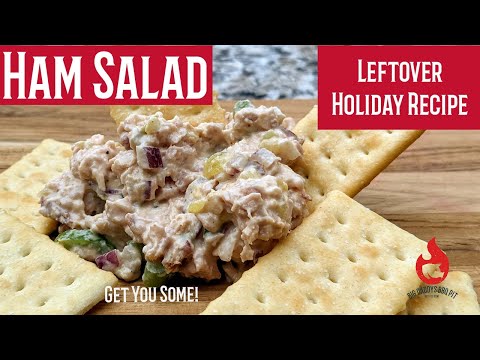 Ham Salad Recipe | Leftover Holiday Ham Recipe