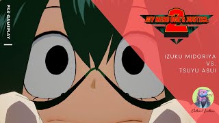 MY HERO ONE'S JUSTICE 2: Izuku Midoriya vs. Tsuyu Asui GAMEPLAY